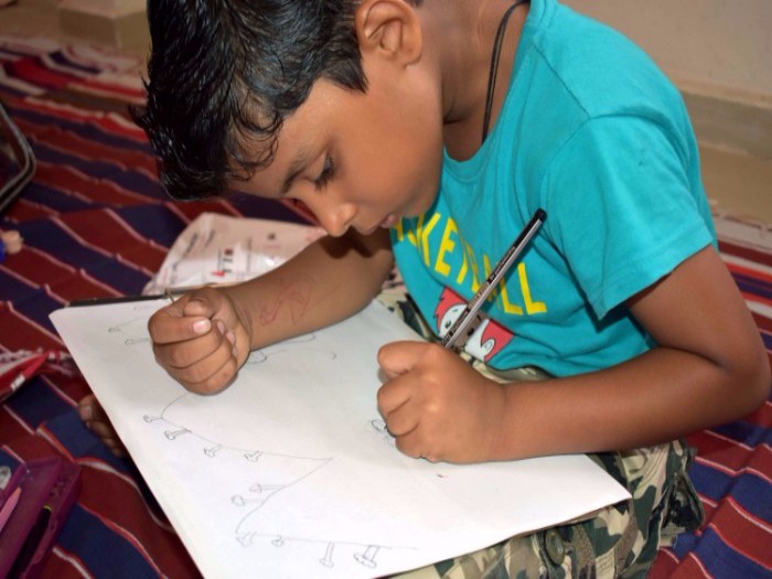 Gujarat Day Painting Competation